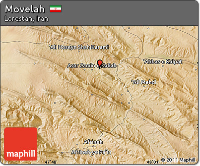 Satellite Map of Movelah