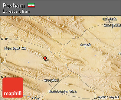 Satellite Map of Pasham