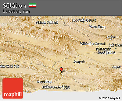 Satellite Panoramic Map of Sūlābon