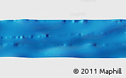 Physical Panoramic Map of the area around 33° 32' 52" N, 49° 13' 30" W