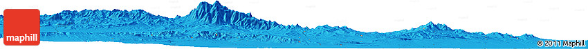 Political Horizon Map of the Area around 33° 32' 52" N, 51° 55' 29" E