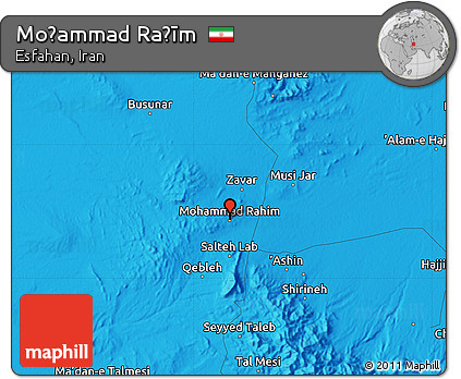 Political Map of Moḩammad Raḩīm