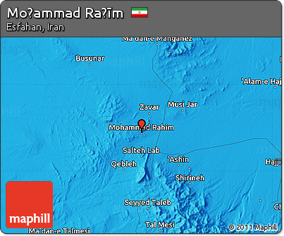 Political Map of Moḩammad Raḩīm