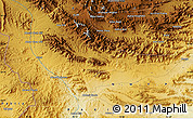 Physical Map of Landaṟ