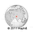 Outline Map of Dhoke Syedan, rectangular outline