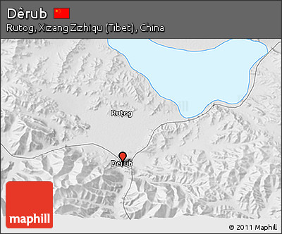 Physical 3D Map of Dêrub