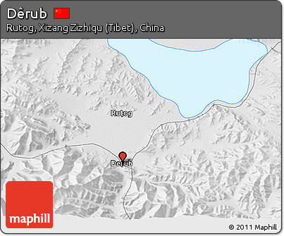 Physical 3D Map of Dêrub