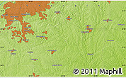 Physical Map of Slabtown