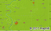 Physical Map of Metcalfe
