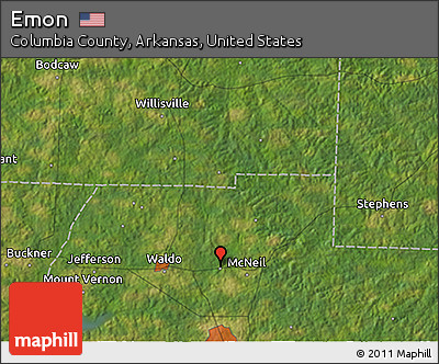 Satellite 3D Map of Emon