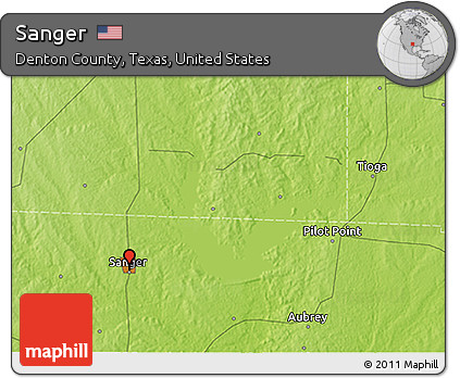 Physical 3D Map of Sanger
