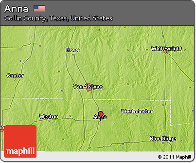 Physical 3D Map of Anna