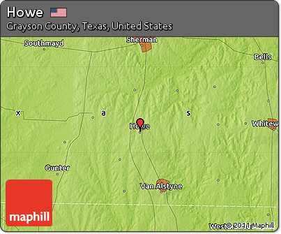 Physical Map of Howe