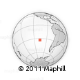 Outline Map of the Area around 33° 14' 5" S, 106° 10' 30" W, rectangular outline
