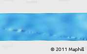 Shaded Relief Panoramic Map of the area around 33° 14' 5" S, 106° 10' 30" W