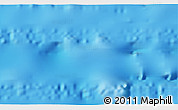 Physical 3D Map of the area around 33° 14' 5" S, 107° 52' 30" W