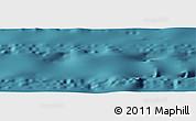 Satellite Panoramic Map of the area around 33° 14' 5" S, 107° 52' 30" W
