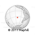 Outline Map of the Area around 33° 14' 5" S, 109° 34' 29" W, rectangular outline