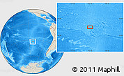 Shaded Relief Location Map of the area around 33° 14' 5" S, 112° 7' 30" W