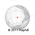 Outline Map of the Area around 33° 14' 5" S, 112° 7' 30" W, rectangular outline