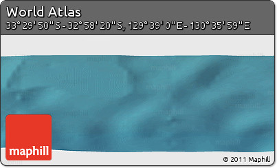 Satellite Panoramic Map of the Area around 33° 14' 5" S, 130° 7' 30" E