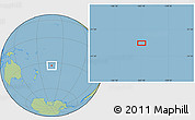 Savanna Style Location Map of the area around 33° 14' 5" S, 163° 7' 30" W