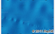 Shaded Relief Map of the area around 33° 14' 5" S, 163° 7' 30" W