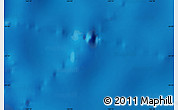 Physical Map of the area around 33° 14' 5" S, 163° 58' 29" W