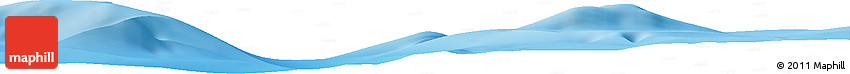 Shaded Relief Horizon Map of the Area around 33° 14' 5" S, 171° 46' 30" E Shaded Relief Horizon Map of the Area around 33° 14' 5" S, 171° 46' 30" E