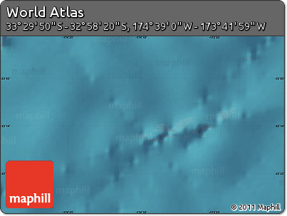 Satellite Map of the Area around 33° 14' 5" S, 174° 10' 30" W