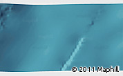 Satellite 3D Map of the area around 33° 14' 5" S, 177° 34' 29" W
