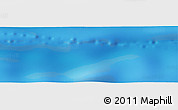 Physical Panoramic Map of the area around 33° 14' 5" S, 21° 10' 29" W
