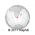 Outline Map of the Area around 33° 14' 5" S, 28° 7' 30" E, rectangular outline