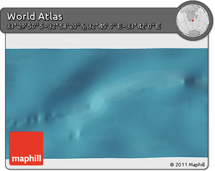 Satellite 3D Map of the Area around 33° 14' 5" S, 33° 13' 30" E