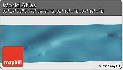 Satellite Panoramic Map of the Area around 33° 14' 5" S, 33° 13' 30" E