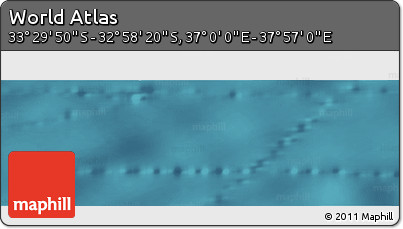 Satellite Panoramic Map of the Area around 33° 14' 5" S, 37° 28' 30" E