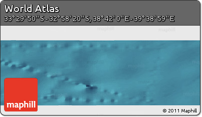 Satellite Panoramic Map of the Area around 33° 14' 5" S, 39° 10' 29" E