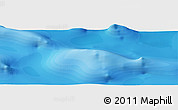Political Panoramic Map of the area around 33° 14' 5" S, 4° 10' 30" W