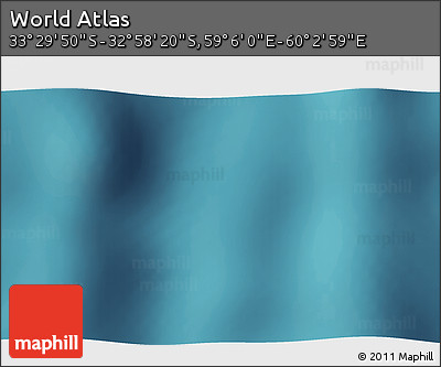 Satellite 3D Map of the Area around 33° 14' 5" S, 59° 34' 30" E