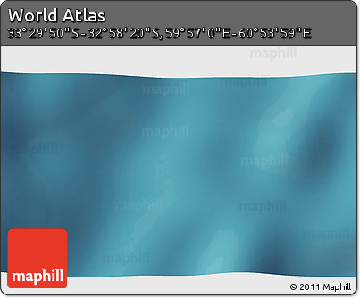 Satellite 3D Map of the Area around 33° 14' 5" S, 60° 25' 29" E