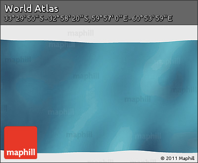 Satellite 3D Map of the Area around 33° 14' 5" S, 60° 25' 29" E