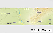 Physical Panoramic Map of Alto Pencoso