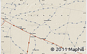 Shaded Relief Map of the area around 33° 14' 5" S, 67° 55' 30" W