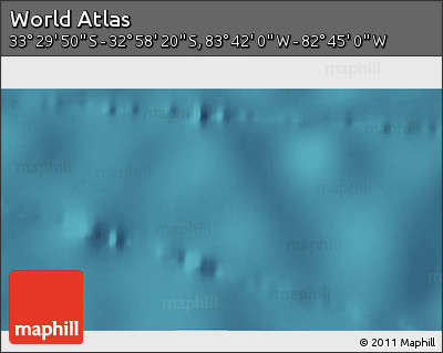 Satellite 3D Map of the Area around 33° 14' 5" S, 83° 13' 29" W