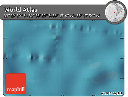 Satellite Map of the Area around 33° 14' 5" S, 85° 46' 30" W