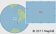 Savanna Style Location Map of the area around 33° 14' 5" S, 90° 1' 30" W
