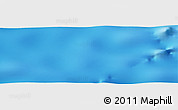Shaded Relief Panoramic Map of the area around 33° 14' 5" S, 90° 1' 30" W