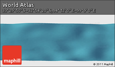 Satellite Panoramic Map of the Area around 33° 14' 5" S, 98° 40' 30" E