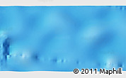 Physical 3D Map of the area around 33° 42' 13" S, 106° 10' 30" W