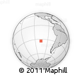 Outline Map of the Area around 33° 42' 13" S, 106° 10' 30" W, rectangular outline